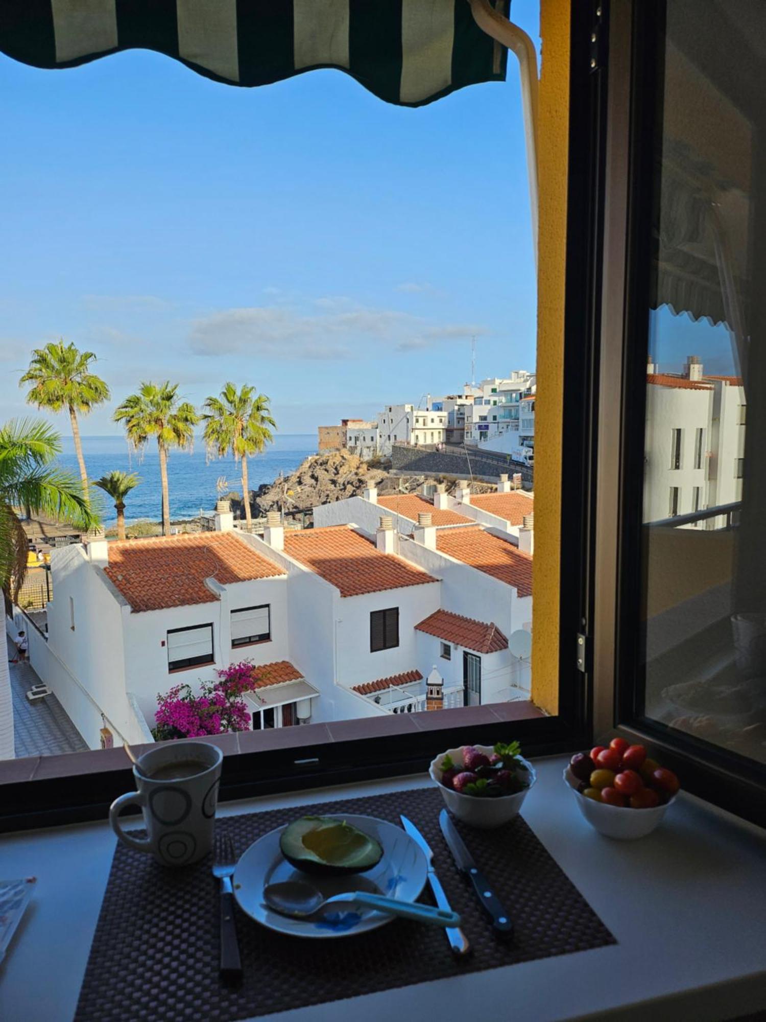 Family Apartment With 3 Bedrooms And Balcony Near Los Gigantes And Ocean Puerto de Santiago  Esterno foto